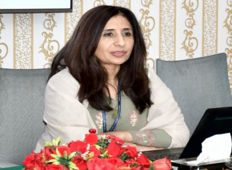 المتحدثة باسم وزارة الخارجية الباكستانية ممتاز زهرة بلوش 