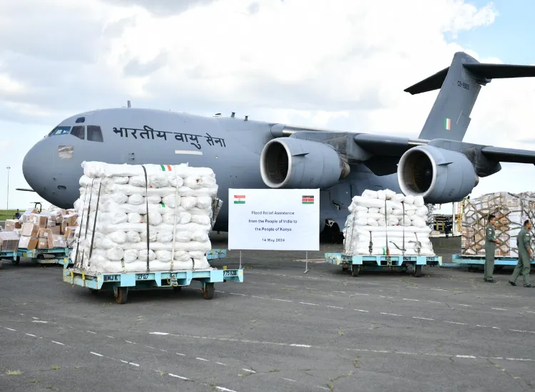 الهند تقدِّم الدفعة الثانية من المساعدات الإنسانية إلى كينيا 