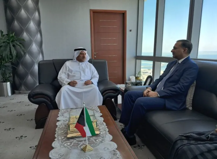 السفير الهندي لدى الكويت والمدير العام للجهاز الوطني للاعتماد الأكاديمي يبحثان تعزيز التعاون في التعليم العالي