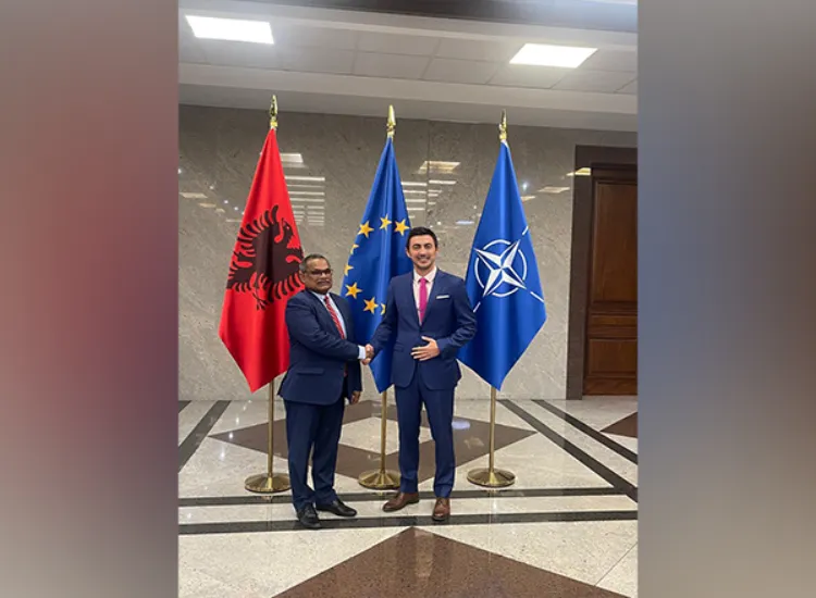 الهند وألبانيا تعقدان مشاورات ثنائية