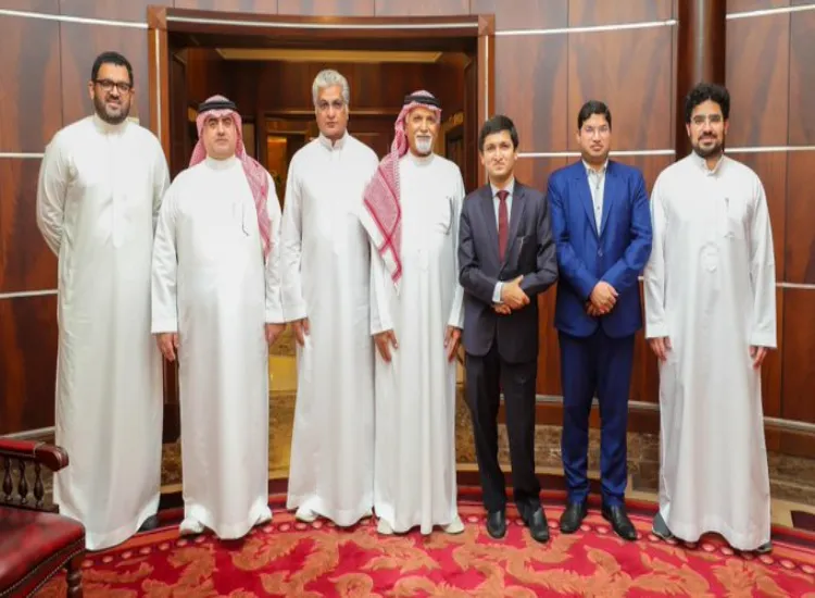 القنصل العام للهند بجدة يناقش تعزيز الروابط التجارية والاستثمارية مع مسؤولي بن داود القابضة