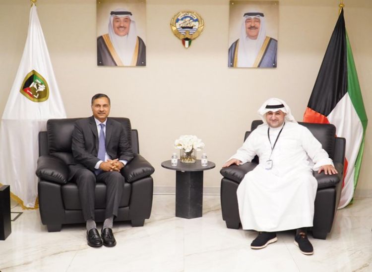سفير الهند سوايكا يلتقي بوكيل وزارة الدفاع في دولة الكويت