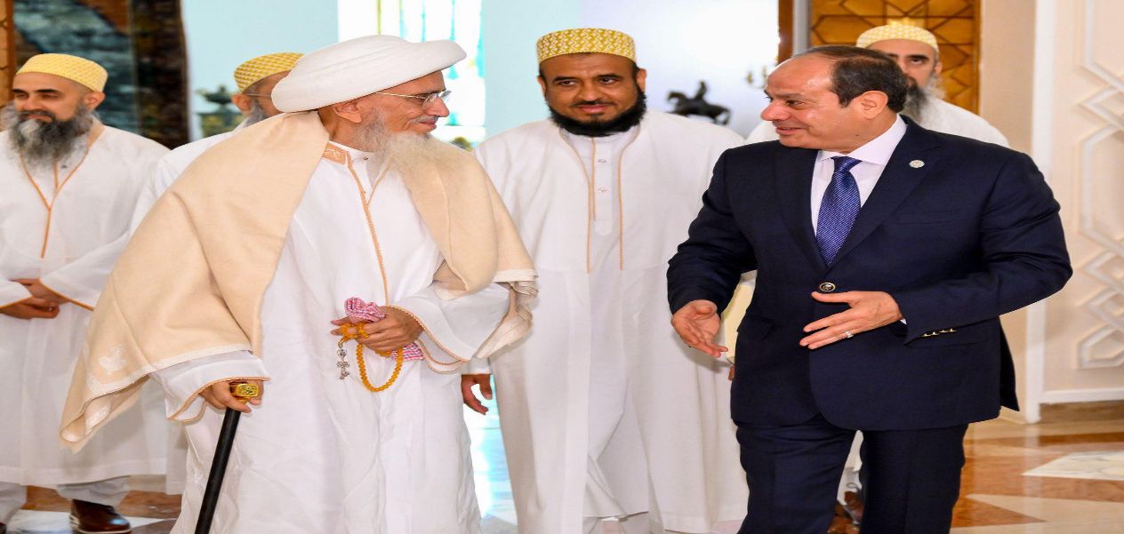 مفضل سيف الدين، سلطان البهرة يلتقي بالرئيس المصري عبد الفتاح السيسي