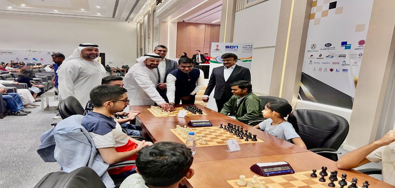 احتفالاً بذكرى استقلال الهند.. نادي الشارقة الثقافي للشطرنج ينظّم بطولة للشطرنج الخاطف، بالتعاون مع القنصلية الهندية في دبي 