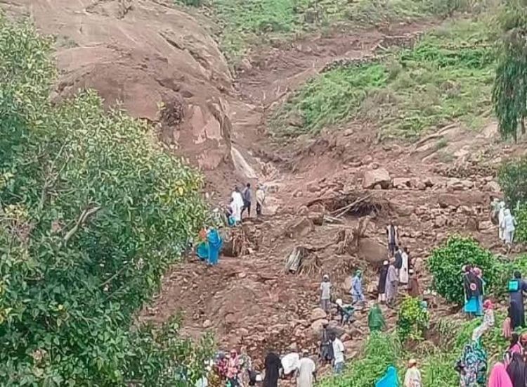 انزلاق أرضي قتل قرية بأكملها في السودان.. وشخص وحيد نجا