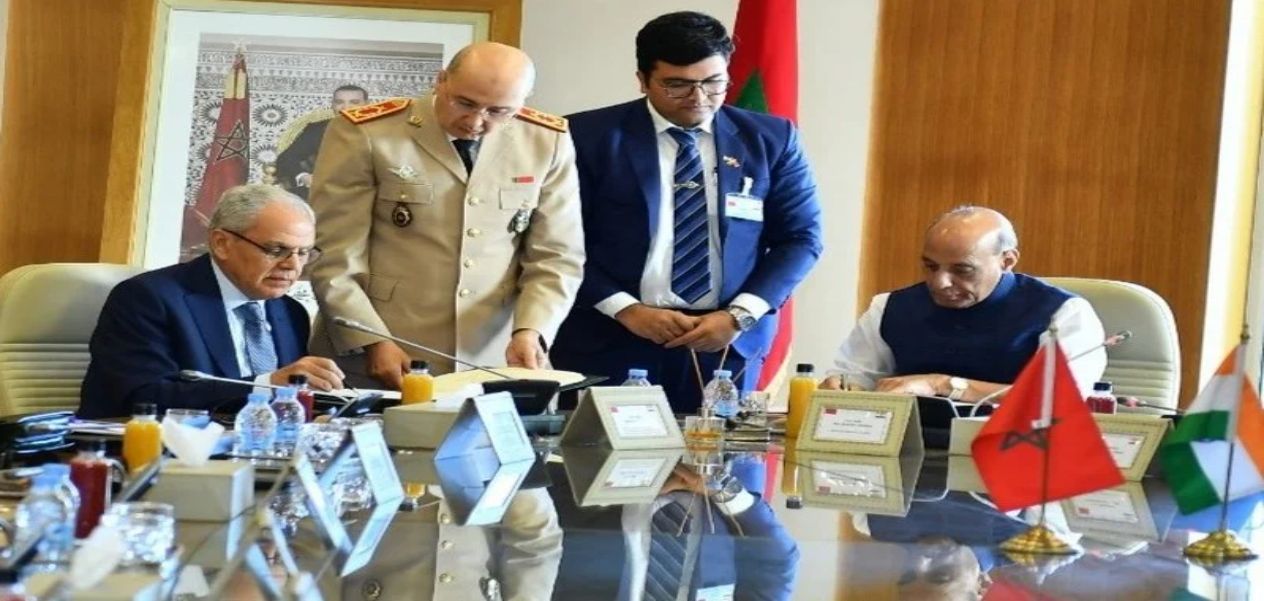 الهند والمغرب يوقّعان مذكرة تفاهم لتعزيز التعاون الدفاعي