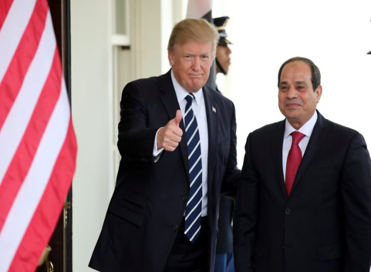 الرئيس المصري يبحث هاتفيًا مع الرئيس ترامب تنفيذ اتفاق وقف الحرب في غزة