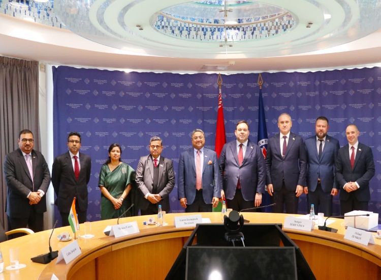 الهند وبيلاروس تبحثان تعزيز العلاقات خلال الجولة الثامنة من المشاورات الدبلوماسية