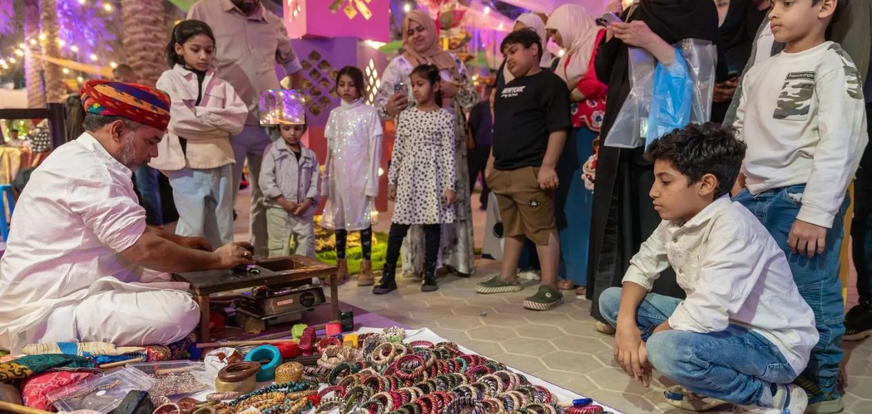 عروض موسيقية فلكلورية تزيّن ثاني أيام أسبوع الثقافة الهندية في الرياض