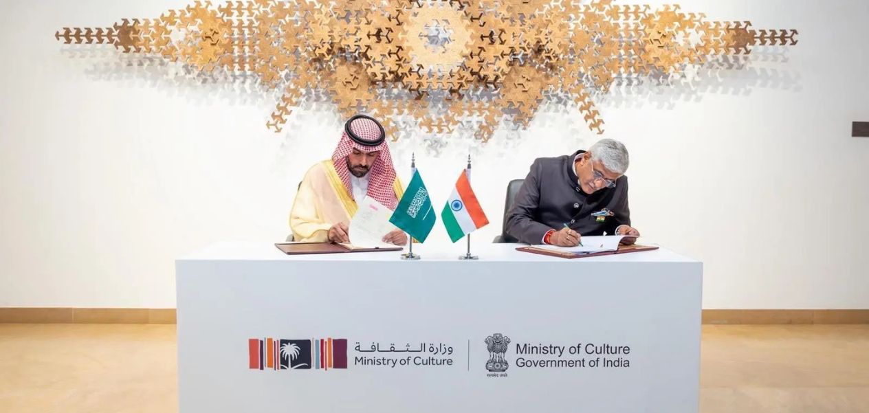 وزير الثقافة شيخاوات يوقّع مع نظيره السعودي مذكرة تفاهم بين وزارتي الثقافة الهندية والسعودية