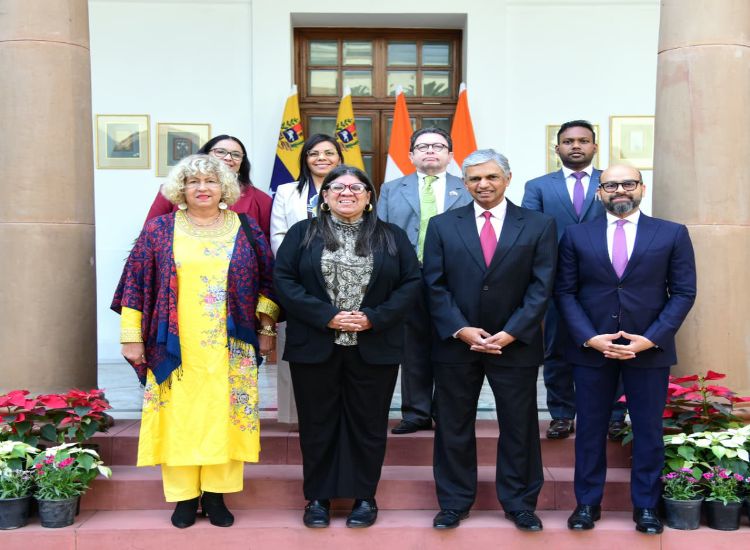 الهند وفنزويلا تعززان التعاون الثنائي خلال الجولة الخامسة من المشاورات