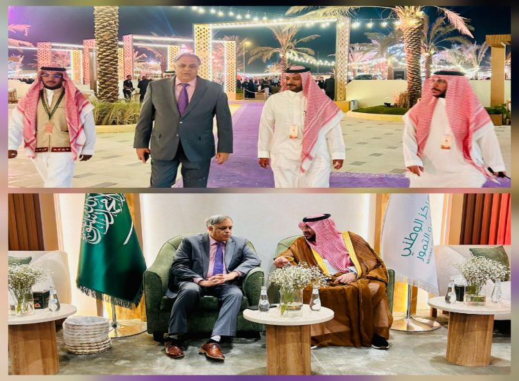 السفير سهيل خان يزور المعرض الدولي للتمور