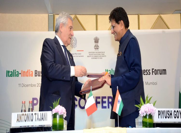 الهند وإيطاليا تعززان شراكتهما الاقتصادية في منتدى مومباي 2025