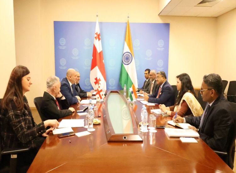 الهند وجورجيا تعقدان الجولة الـ 8 من المشاورات بين وزارتي الخارجية