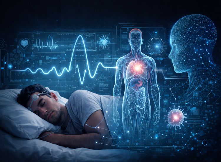 ذكاء اصطناعي جديد يتنبأ بالمخاطر الصحية من أنماط النوم