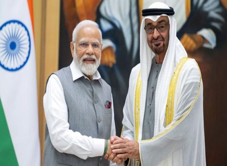 رئيس الدولة محمد بن زايد آل نهيان في زيارة إلى الهند