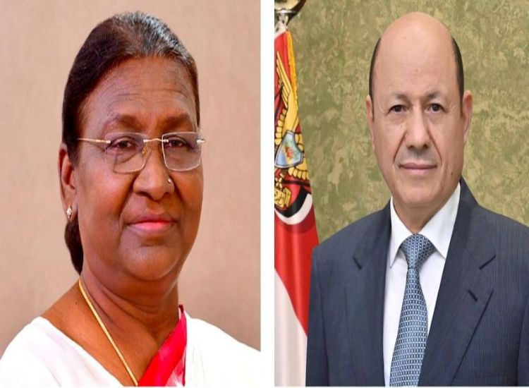 رئيس مجلس القيادة اليمنية يبعث برقية تهنئة إلى الرئيسة مورمو بمناسبة يوم الجمهورية 