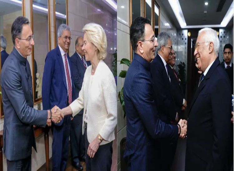 زيارة أوروبية رفيعة المستوى تختتم في الهند باتفاقات محورية