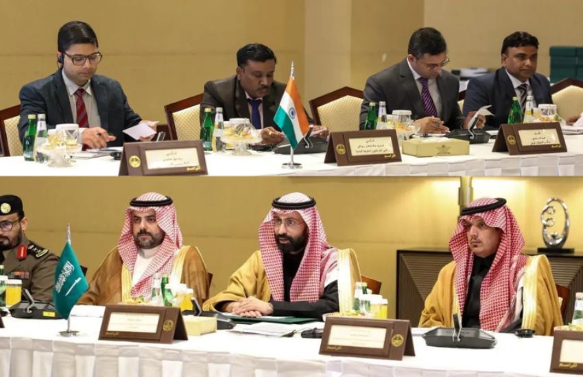 الهند والسعودية تعقدان الاجتماع الثالث لمجموعة عمل الأمن