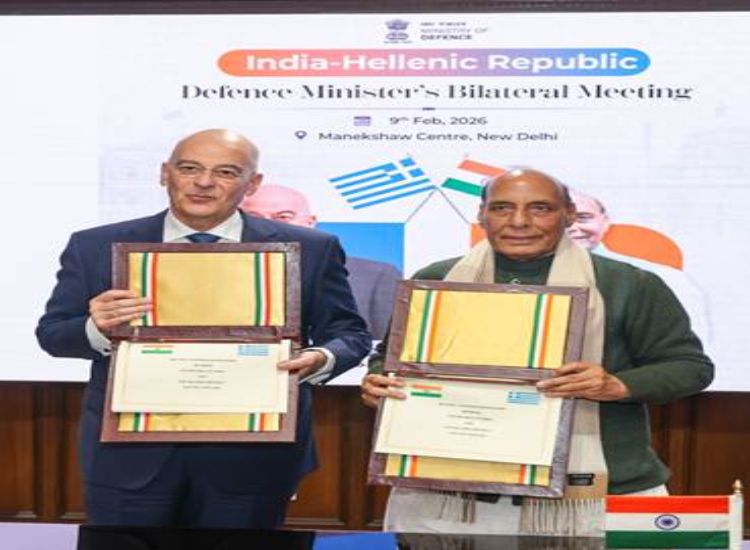 الهند واليونان تعززان الشراكة الاستراتيجية وتوقعان إعلان نوايا لتطوير التعاون في الصناعات الدفاعية