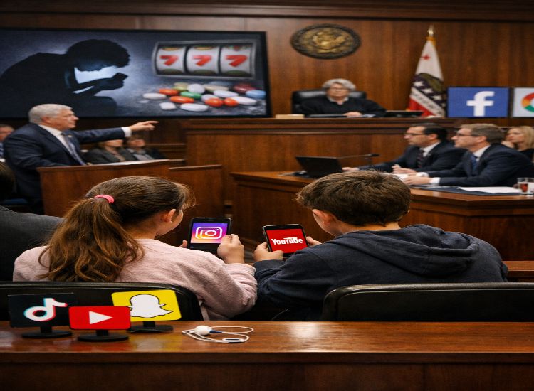 محاكمة تاريخية في لوس أنجلوس: اتهامات لمنصات التواصل بإدمان الأطفال والإضرار بصحتهم النفسية