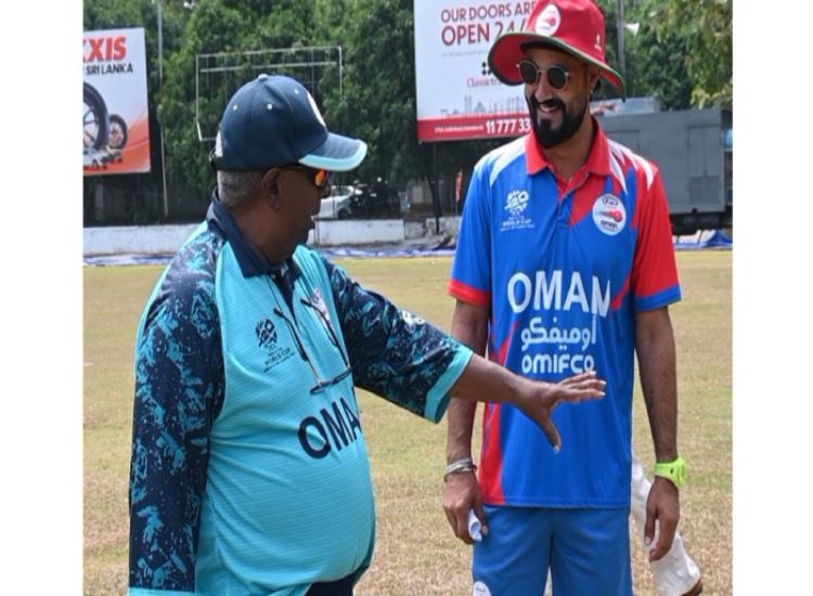 عُمان تواجه سريلانكا في منافسات المجموعة الثانية بكأس العالم للكريكيت تي توينتي