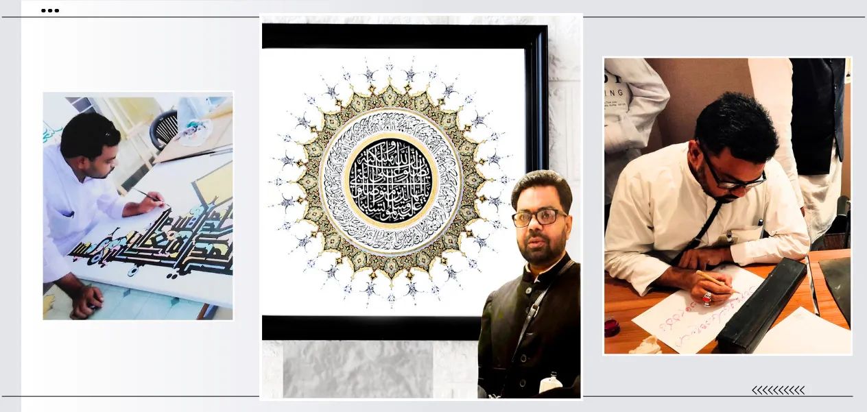 مطيع الله واصفي يفوز بالمركز الثاني في مسابقة الخط الإسلامي بنيويورك