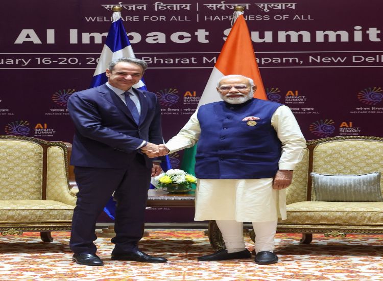 مودي وميتسوتاكيس يبحثان تعزيز الشراكة الإستراتيجية بين الهند واليونان