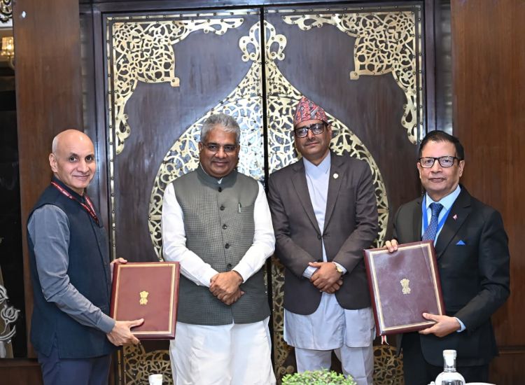 الهند ونيبال توقّعان مذكرة تفاهم لتعزيز التعاون البيئي