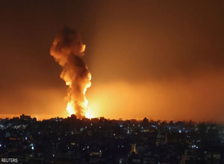 غارات إسرائيلية مكثفة على مناطق متفرقة من جنوب لبنان