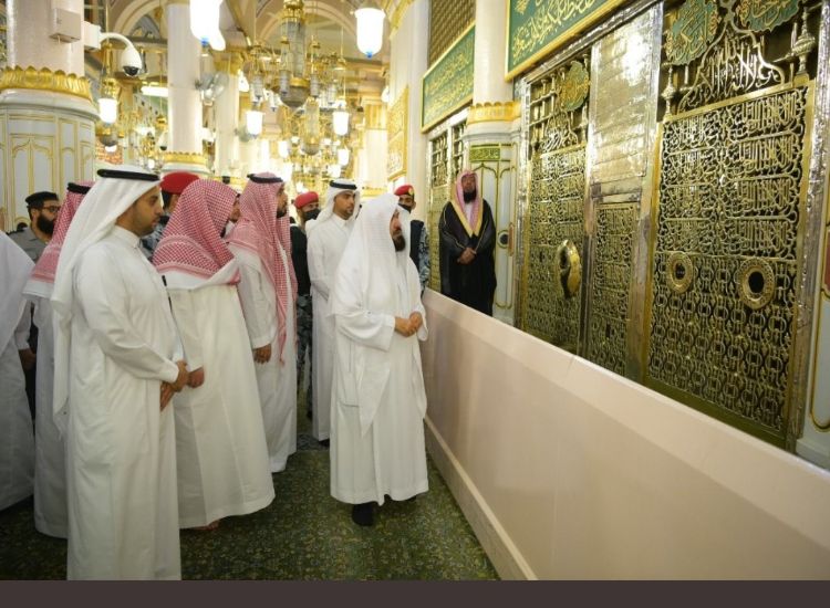 ممرّ السلام في المسجد النبوي.. مسارٌ روحاني لتنظيم حركة الزوار