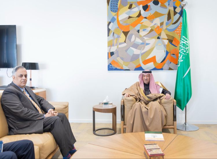 سفير الهند خان يلتقي نائب وزير الخارجية السعودي