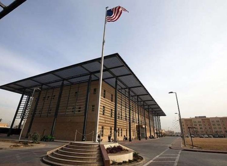 تعرض السفارة الأمريكية لهجوم صاروخي في بغداد