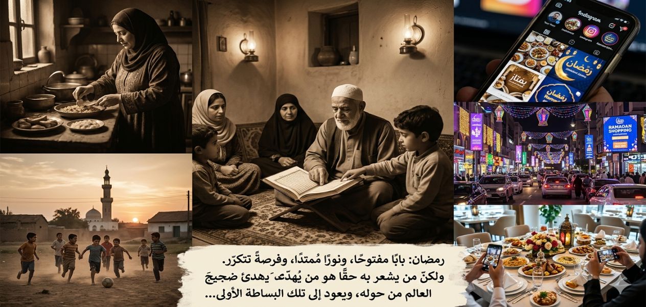 حنين إلى رمضان القديم: سكون القلوب وبساطة الحياة