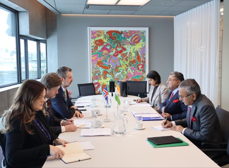 الهند وآيسلندا تعقدان الجولة الرابعة من المشاورات بين وزارتي الخارجية