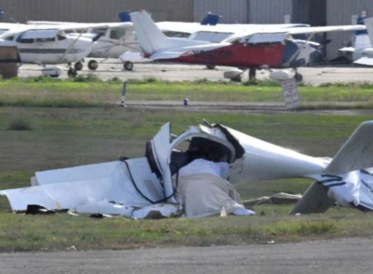 مصرع شخصين إثر حادث تحطّم طائرة في ولاية 