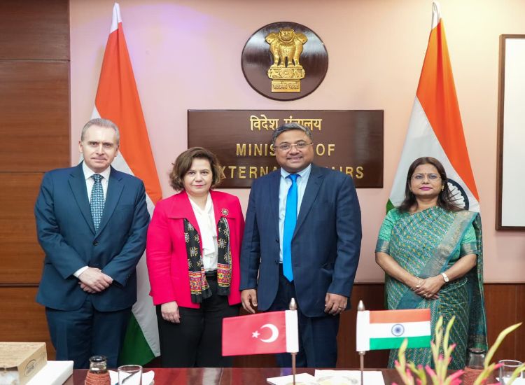 الهند وتركيا تعقدان الجولة الـ12 من المشاورات بين وزارتي الخارجية