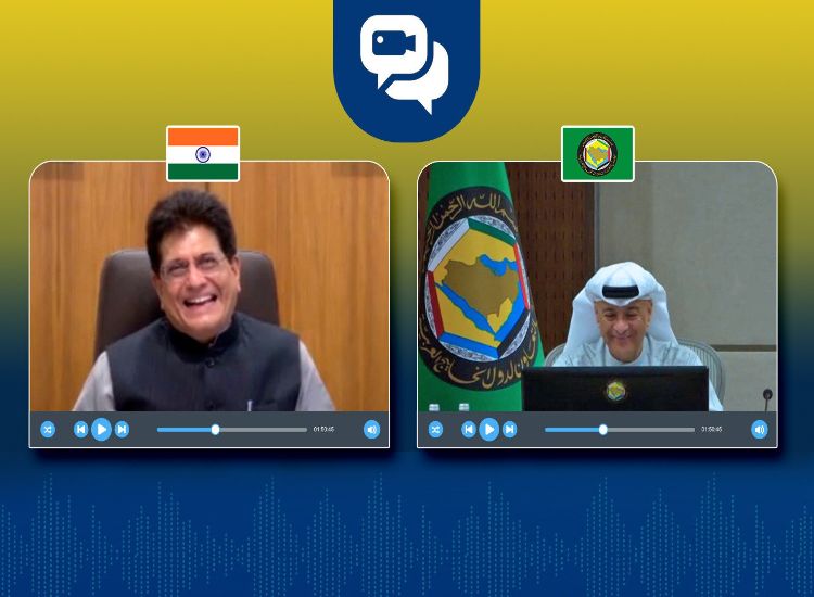 وزير التجارة والصناعة غويال يبحث مع الأمين العام لمجلس التعاون تعزيز التبادل التجاري