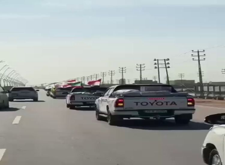 قافلة رمزية تعكس عمق العلاقات بين شعبي إيران وتركيا