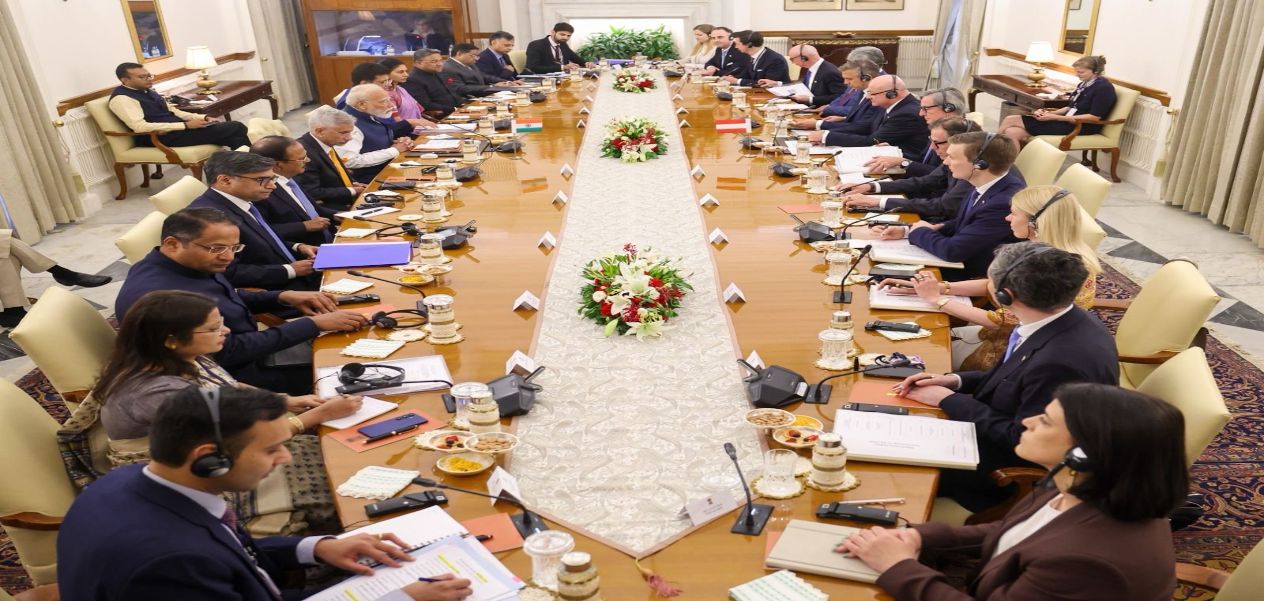 رئيس الوزراء مودي والمستشار النمساوي يعقدان محادثات على مستوى الوفود ويوقّعان اتفاقيات مهمة