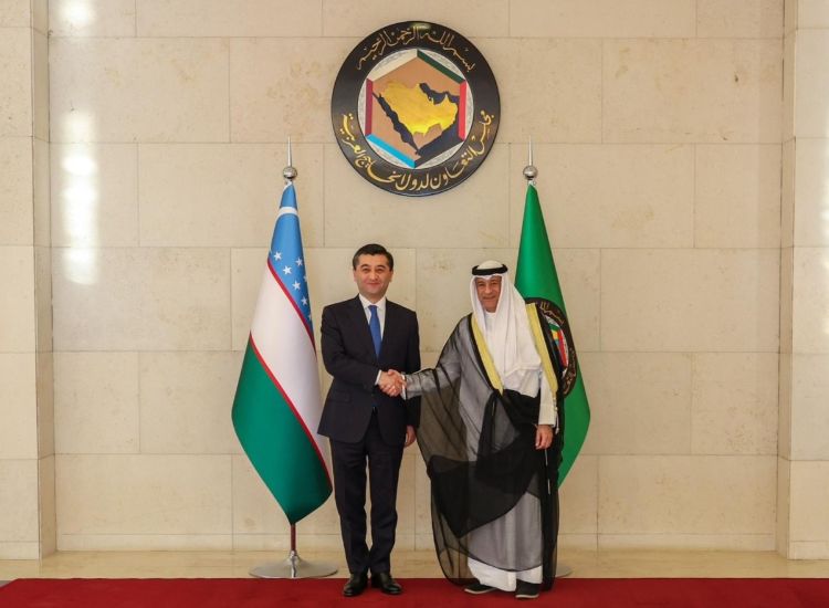 الأمين العام لمجلس التعاون الخليجي ووزير الخارجية الأوزبكي يبحثان عددًا من القضايا الدولية والإقليمية