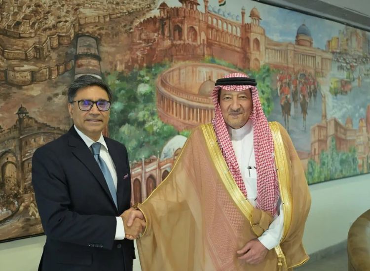 ميسري يلتقي نائب وزير الخارجية السعودي في نيودلهي