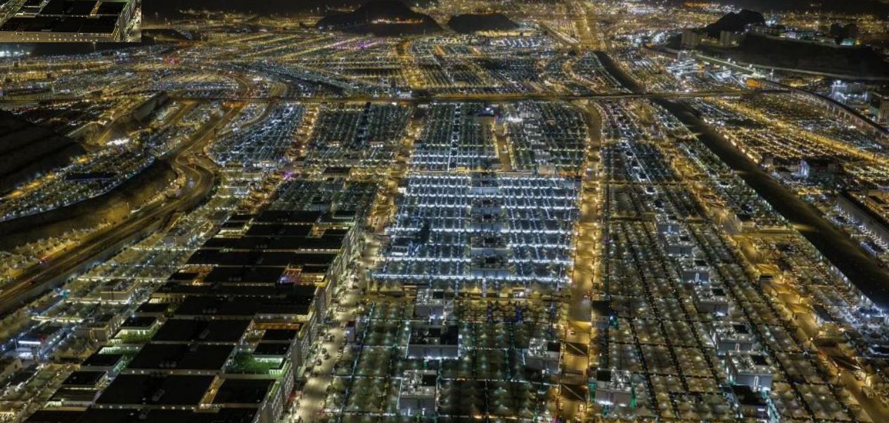  مشعر منى يتحول إلى نموذج عالمي في إدارة الحشود خلال الحج