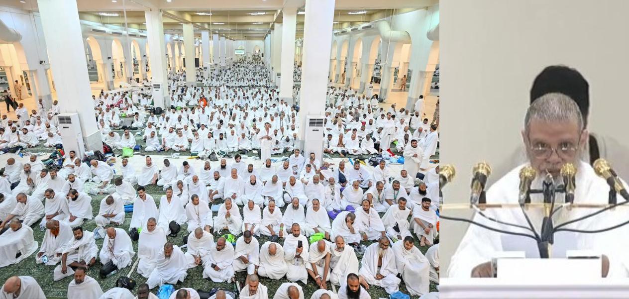الشيخ علي الحذيفي في خطبة عرفة: الحج يجسد معاني الأخوة والتكافل بين أتباع الإسلام