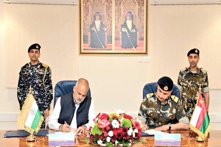 تجديد مذكرة التفاهم في الأمن البحري بين الهند وعُمان