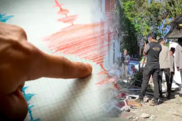 زلزال بقوة 6.7 درجات يضرب وسط إندونيسيا