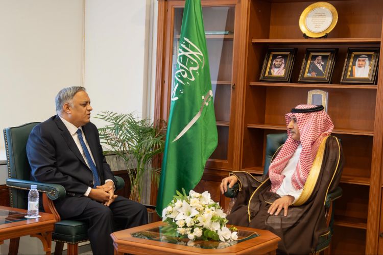 السفير الهندي يبحث مع وكيل وزارة الخارجية السعودي سبل تعزيز التعاون الثنائي