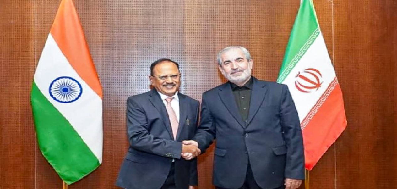 دوفال يبحث تطورات غرب آسيا مع نائب أمين المجلس الأعلى للأمن القومي الإيراني