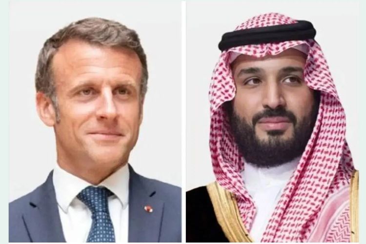 ولي العهد السعودي والرئيس الفرنسي يبحثان هاتفيا تطورات الأوضاع الإقليمية والدولية