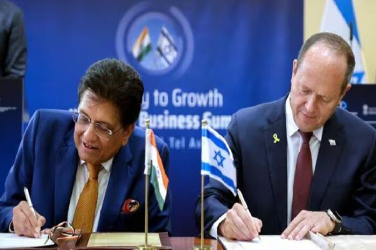 اتفاقية الاستثمار الثنائية بين الهند وإسرائيل تدخل حيز التنفيذ اعتبارًا من اليوم